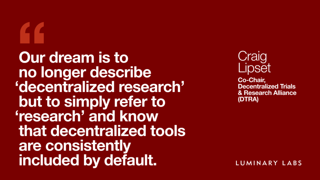 Quote from Craig Lipset, DTRA co-chair