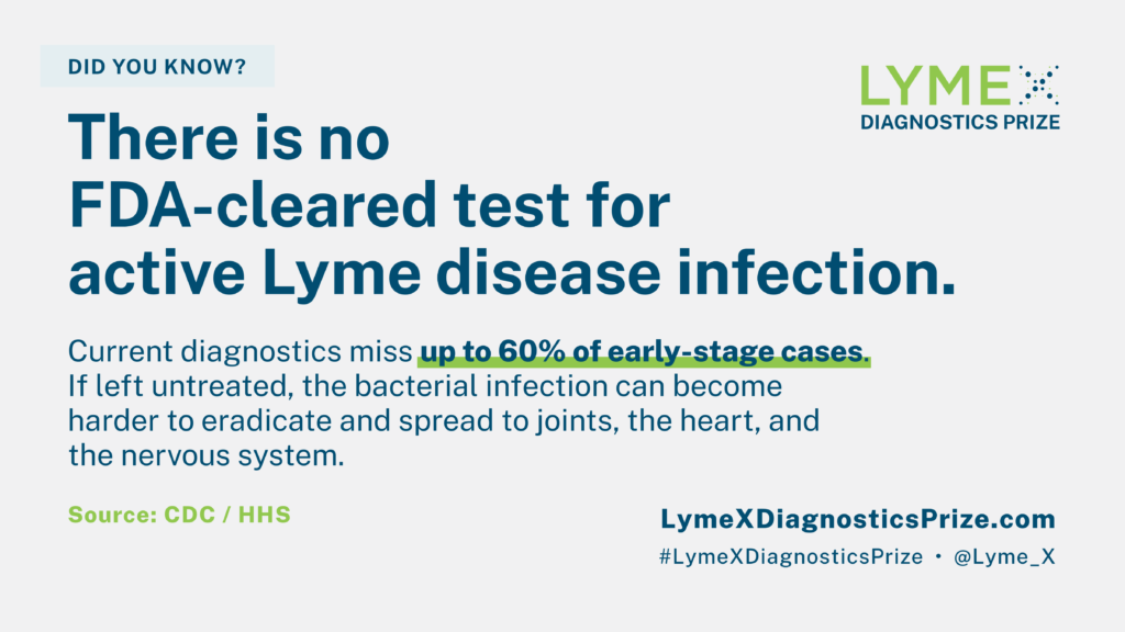There is no FDA-cleared test for active Lyme disease infection